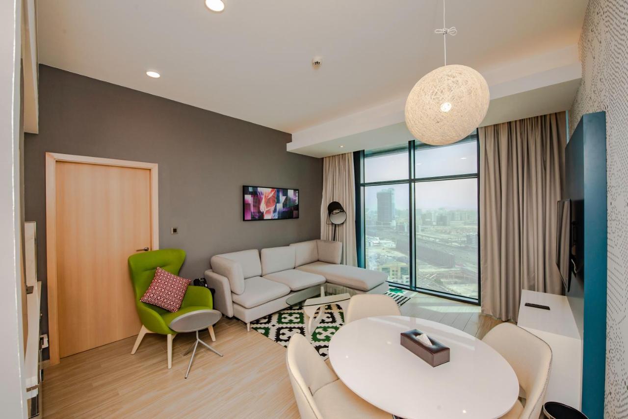 La Vie Gardens Hotel Apartments Dubai Exteriör bild