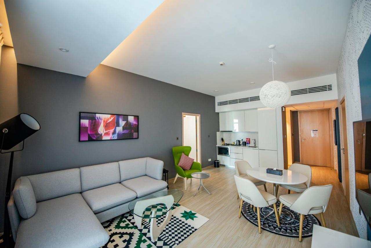 La Vie Gardens Hotel Apartments Dubai Exteriör bild